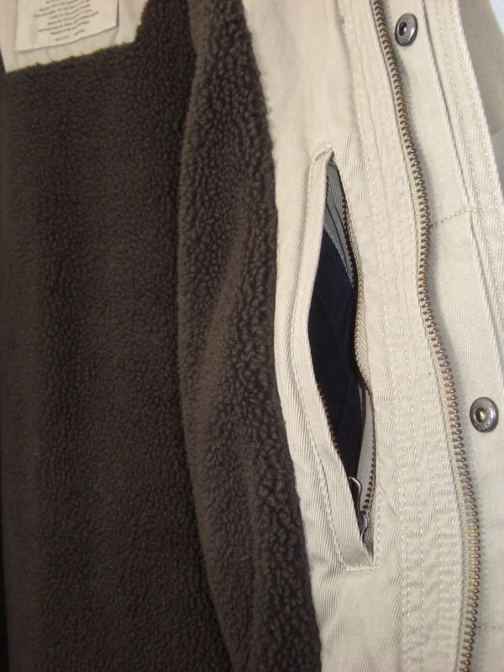 Vintage L.L. Bean Thinsulate Sherpa-Lined Military Field Jacket Gorpcore Hunting